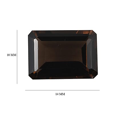 Brazilian Smoky Quartz (Oct 14x10 mm) 6.25 ctw Loose Gemstone