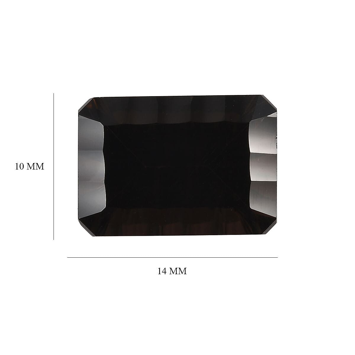 AA Brazilian Smoky Quartz (Oct 14x10 mm) 6.43 ctw Loose Gemstone
