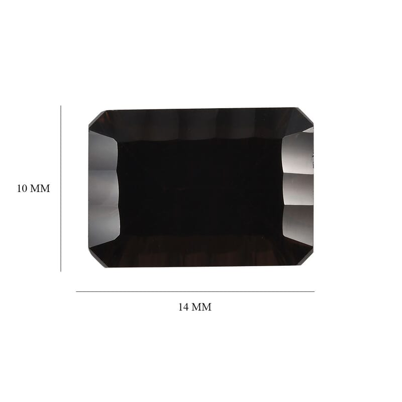 AA Brazilian Smoky Quartz (Oct 14x10 mm) 6.43 ctw Loose Gemstone