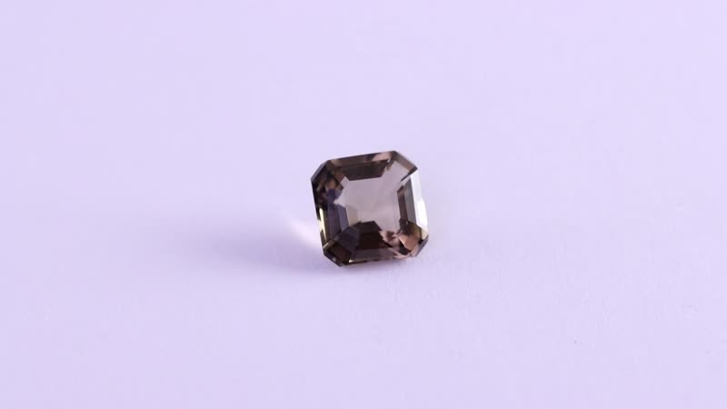 Asscher Cut Brazilian Smoky Quartz (Oct 9x9 mm) 2.89 ctw Loose Gemstone