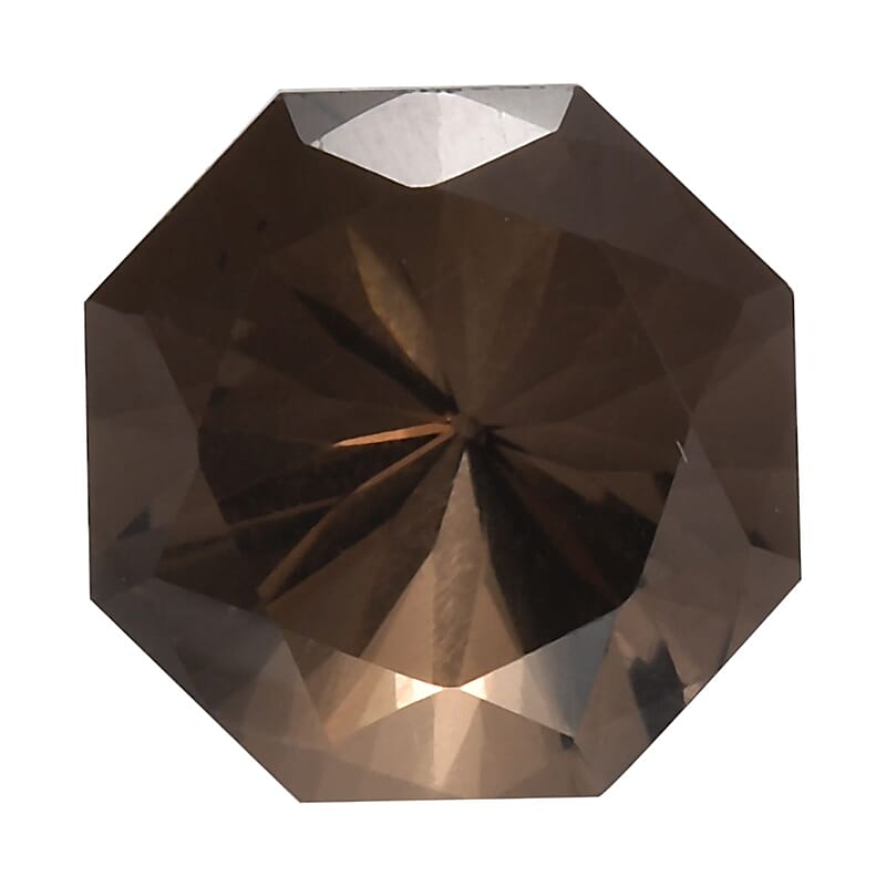 AA Brazilian Smoky Quartz (Octillion 10 mm) 3.16 ctw Loose Gemstone