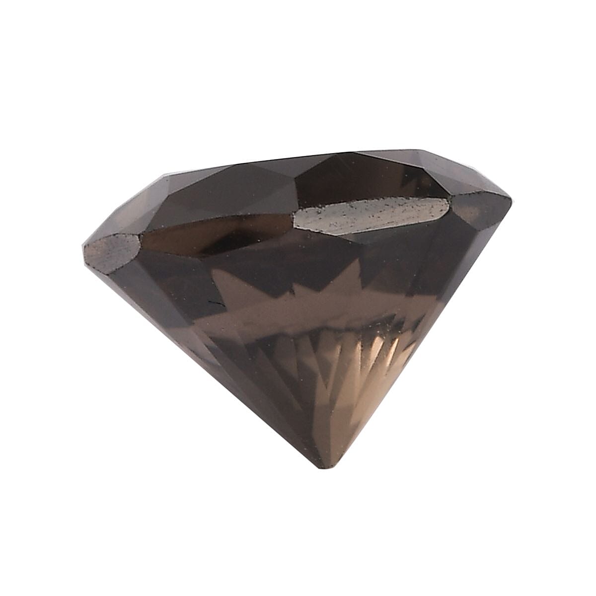 AA Brazilian Smoky Quartz (Octillion 10 mm) 3.16 ctw Loose Gemstone