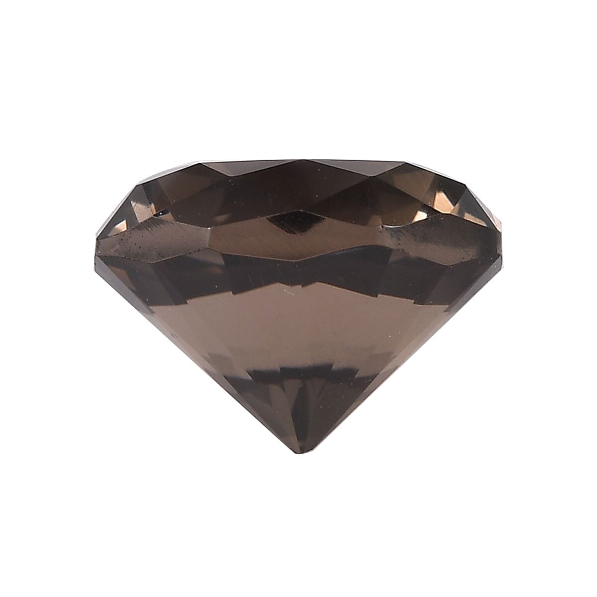 AA Brazilian Smoky Quartz (Octillion 12 mm) 6.69 ctw Loose Gemstone