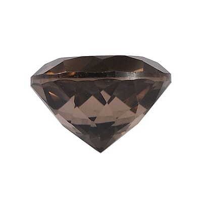 Brazilian Smoky Quartz Set of 2 (Rnd 10 mm) 6.35 ctw Loose Gemstone