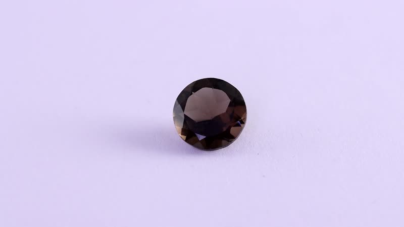 Brazilian Smoky Quartz (Rnd 11 mm) 4.01 ctw Loose Gemstone