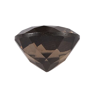Brazilian Smoky Quartz (Rnd 12 mm) 5.02 ctw Loose Gemstone