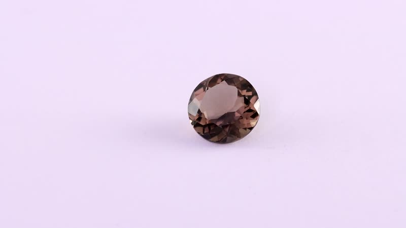 AA Brazilian Smoky Quartz (Rnd 13 mm) 5.95 ctw Loose Gemstone
