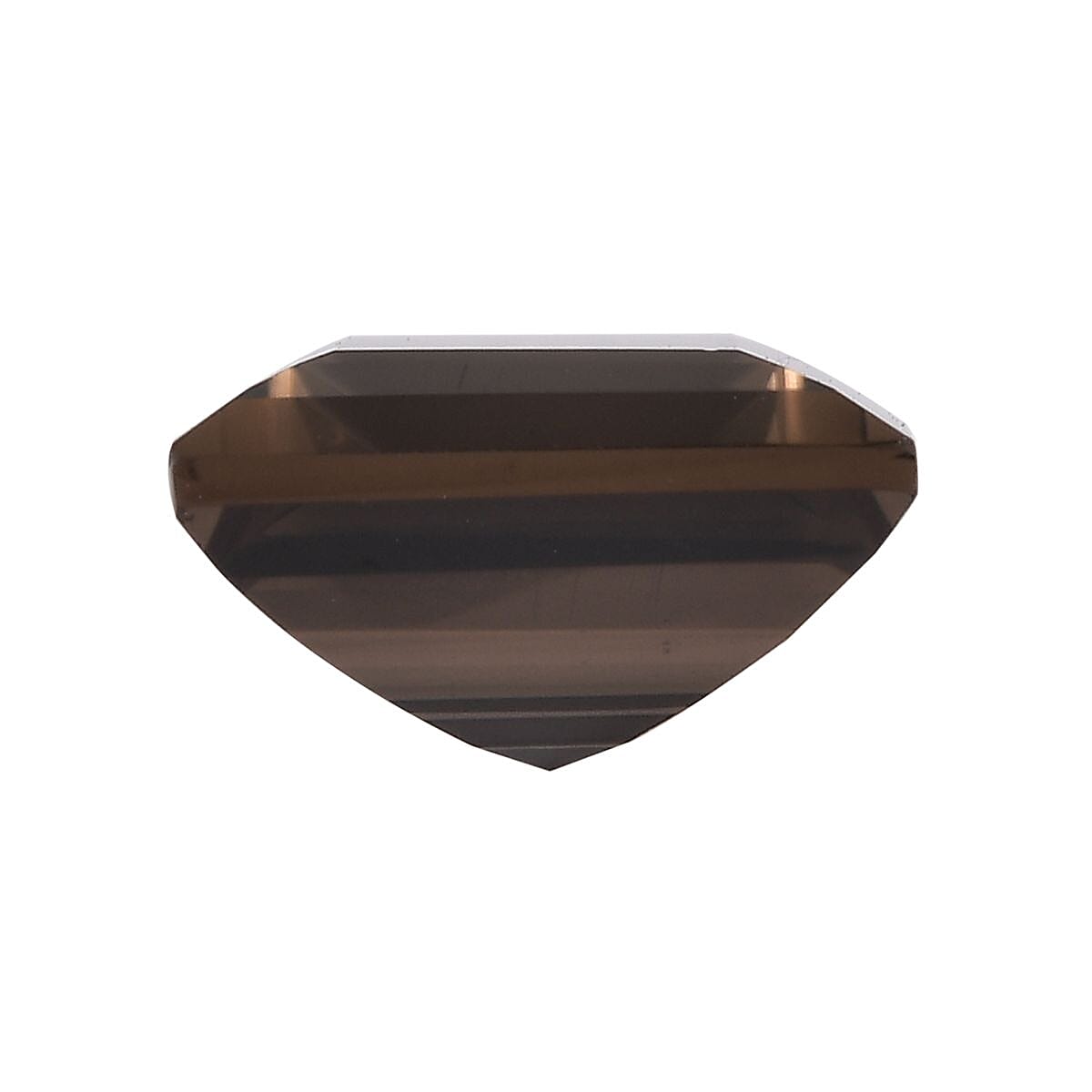 Brazilian Smoky Quartz Set of 2 (Sqr 10 mm) 6.58 ctw Loose Gemstone