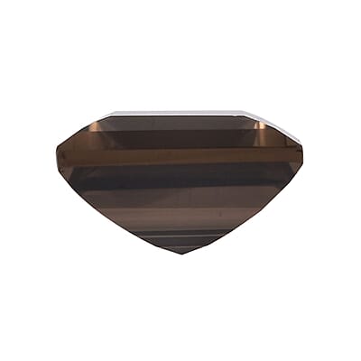 Brazilian Smoky Quartz Set of 2 (Sqr 10 mm) 6.58 ctw Loose Gemstone