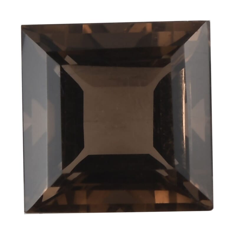 AA Brazilian Smoky Quartz (Sqr 8 mm) 2.29 ctw Loose Gemstone