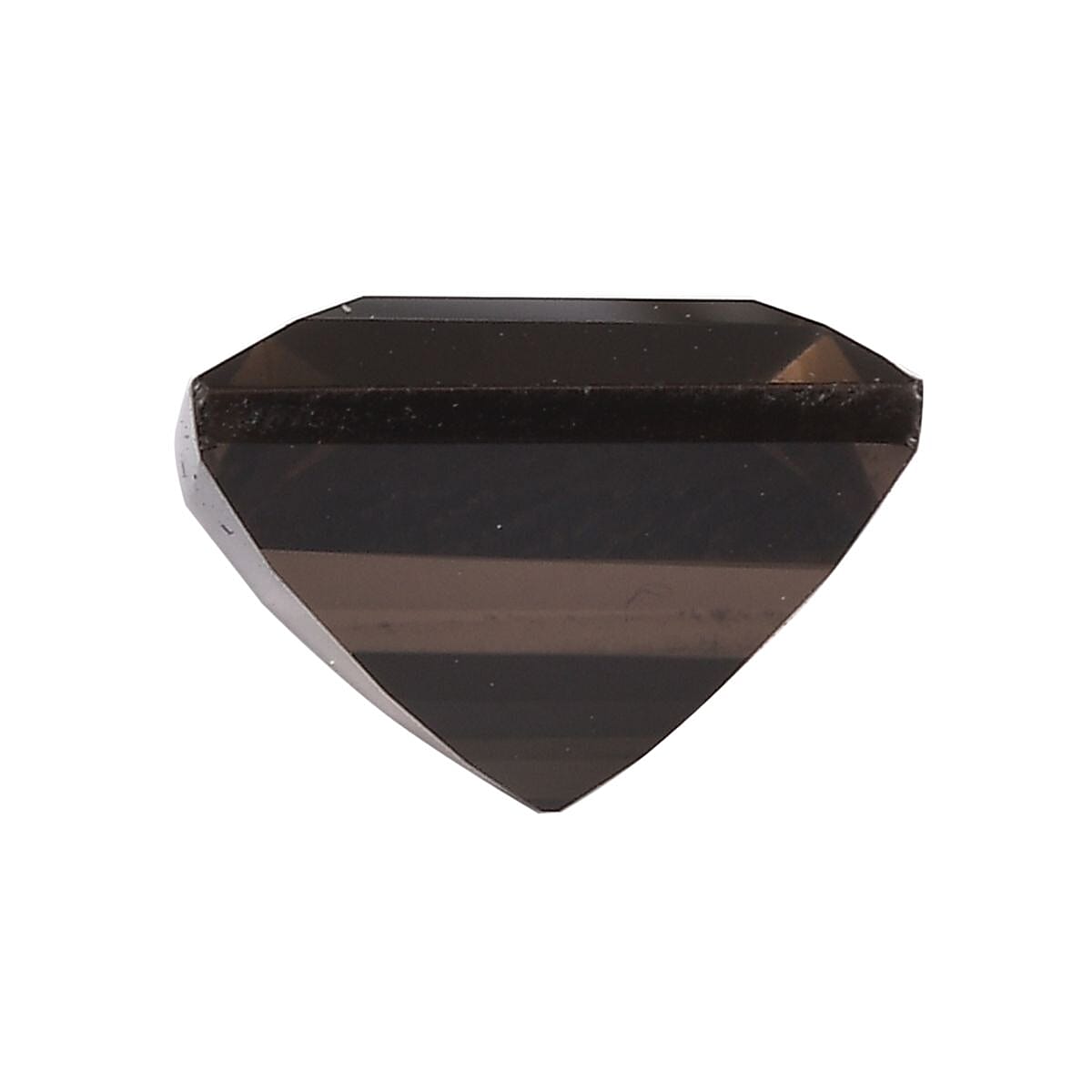 AA Brazilian Smoky Quartz Set of 2 (Sqr 9 mm) 6.46 ctw Loose Gemstone