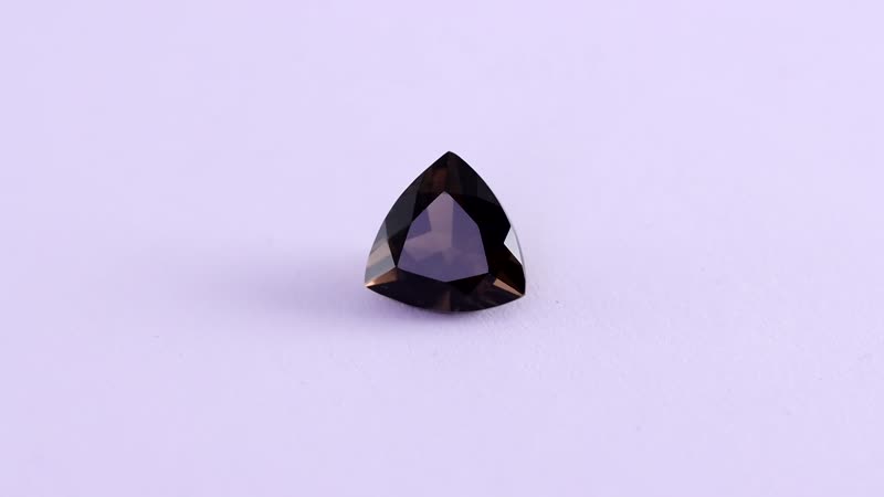 AA Brazilian Smoky Quartz (Trl 11 mm) 3.80 ctw Loose Gemstone