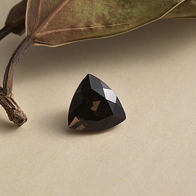 AA Brazilian Smoky Quartz (Trl 11 mm) 3.80 ctw Loose Gemstone