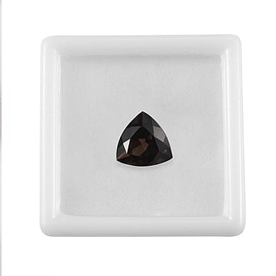 AA Brazilian Smoky Quartz (Trl 11 mm) 3.80 ctw Loose Gemstone