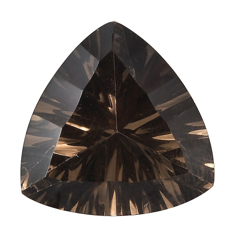 Brazilian Smoky Quartz (Trl 12 mm) 4.29 ctw Loose Gemstone