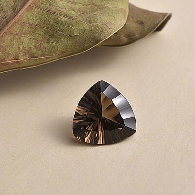 Brazilian Smoky Quartz (Trl 13 mm) 5.88 ctw Loose Gemstone