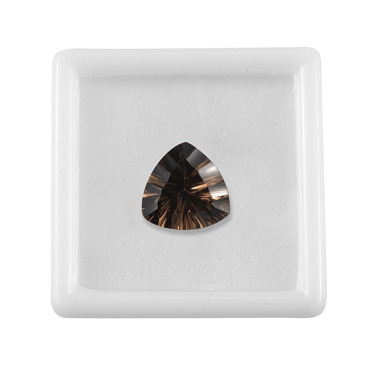 Brazilian Smoky Quartz (Trl 13 mm) 5.88 ctw Loose Gemstone