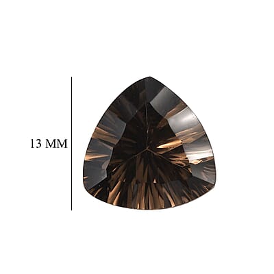 Brazilian Smoky Quartz (Trl 13 mm) 5.88 ctw Loose Gemstone