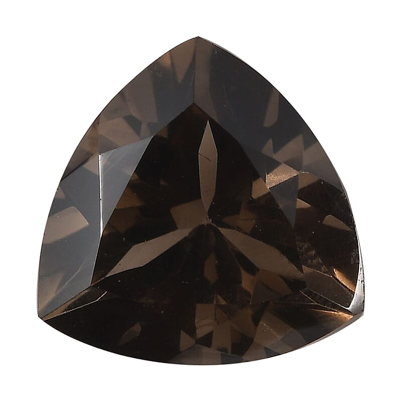 Brazilian Smoky Quartz (Trl 13 mm) 6.20 ctw Loose Gemstone