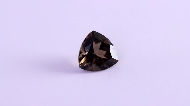 Brazilian Smoky Quartz (Trl 13 mm) 6.20 ctw Loose Gemstone
