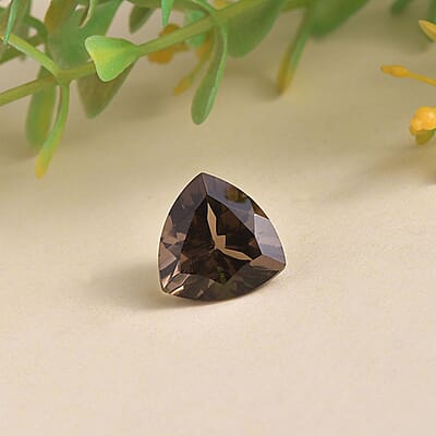 Brazilian Smoky Quartz (Trl 13 mm) 6.20 ctw Loose Gemstone