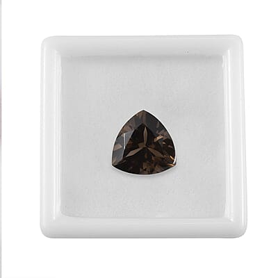 Brazilian Smoky Quartz (Trl 13 mm) 6.20 ctw Loose Gemstone