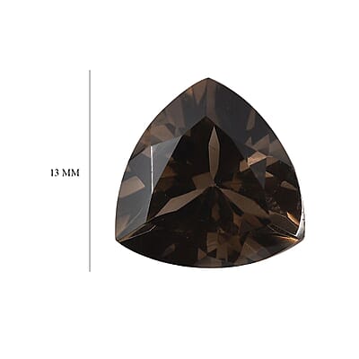 Brazilian Smoky Quartz (Trl 13 mm) 6.20 ctw Loose Gemstone