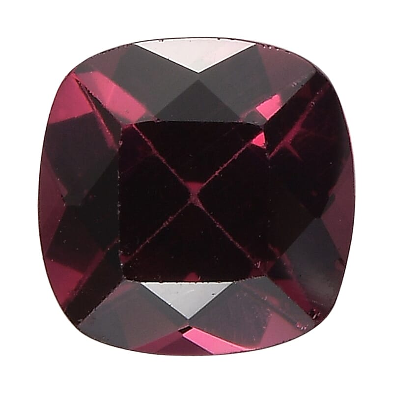 AA Tanzanian Wine Garnet (Cush 6x6 mm) 0.93 ctw Loose gemstone