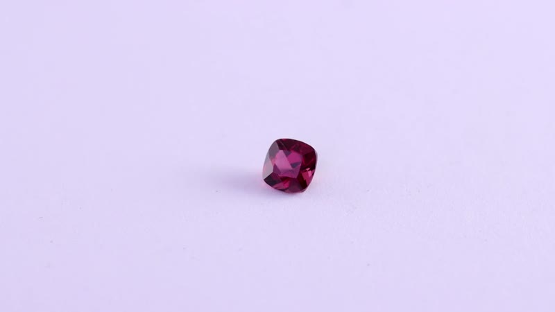 AA Tanzanian Wine Garnet (Cush 6x6 mm) 0.93 ctw Loose gemstone