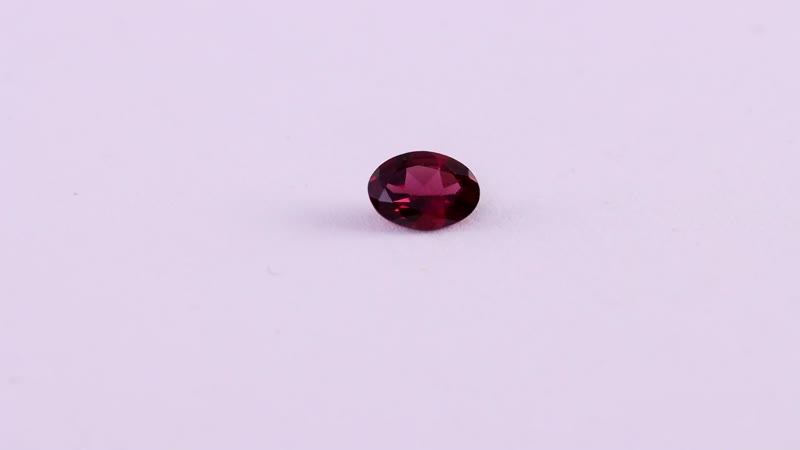 Orissa Rhodolite Garnet (Ovl 7x5 mm) 0.79 ctw Loose gemstone