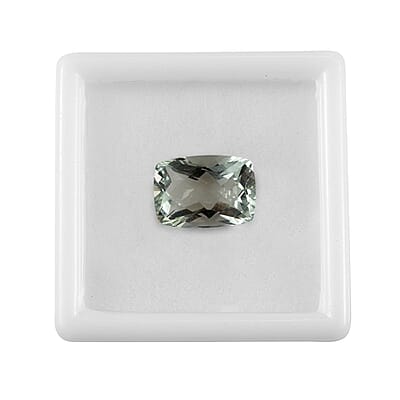 Montezuma Prasiolite (Cush 14x10 mm) 5.99 ctw Loose Gemstone