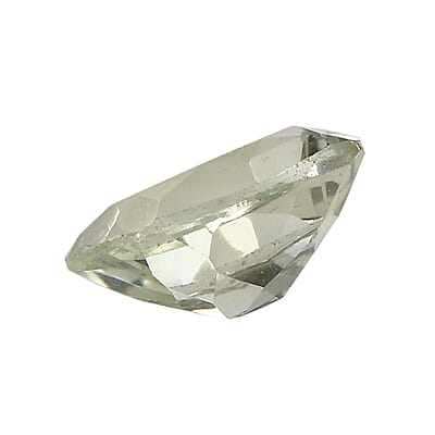 Montezuma Prasiolite Set of 2 (Cush 9x7 mm) 3.52 ctw Loose Gemstone