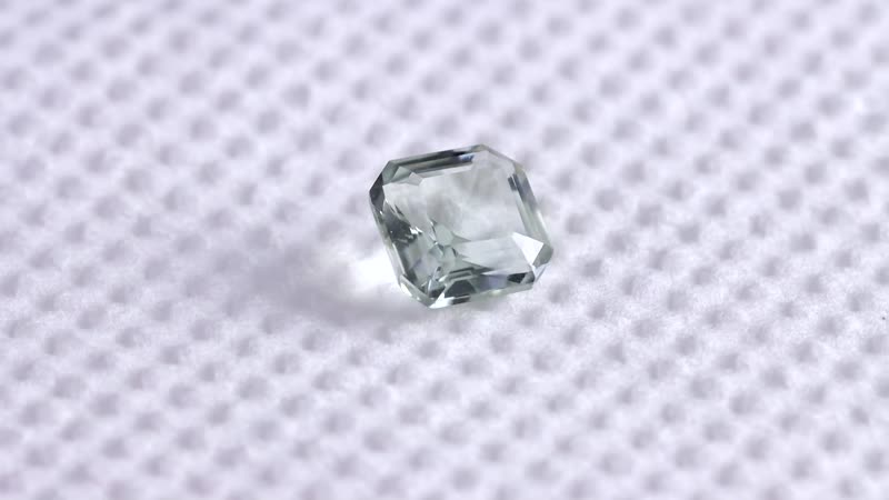 Asscher Cut Montezuma Prasiolite (Oct 10x10 mm) 4.15 ctw Loose Gemstone