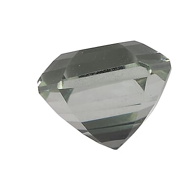 Asscher Cut AA Montezuma Prasiolite (Oct 10x10 mm) 4.52 ctw