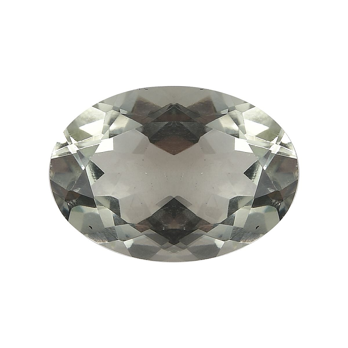 Montezuma Prasiolite (Ovl 14x10 mm) 5.00 ctw Loose Gemstone