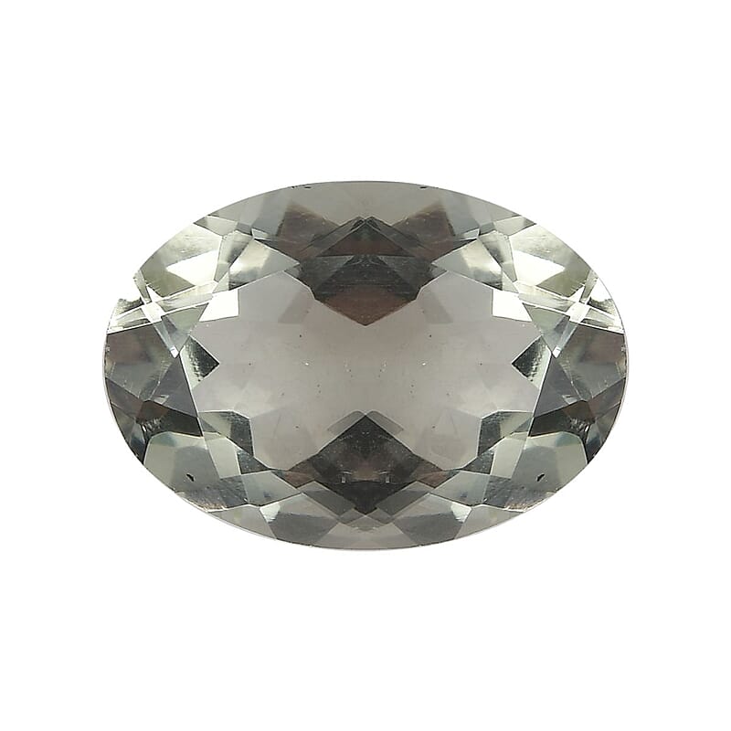 Montezuma Prasiolite (Ovl 14x10 mm) 5.00 ctw Loose Gemstone