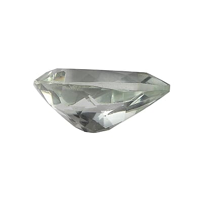 Montezuma Prasiolite (Pear 14x10 mm) 4.23 ctw Loose Gemstone