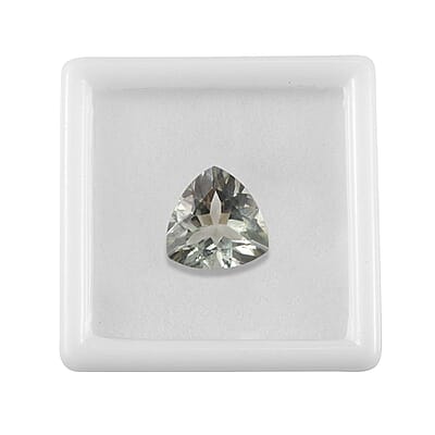 Montezuma Prasiolite (Trl 13 mm) 5.26 ctw Loose Gemstone