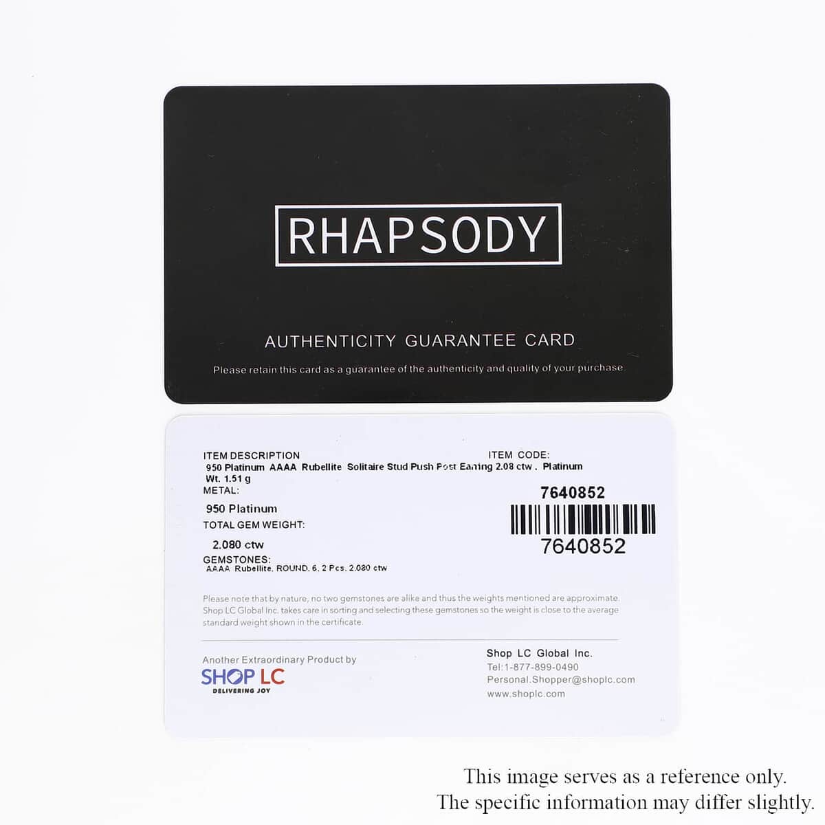Rhapsody 950 Platinum AAAA Ofiki Rubellite Solitaire Stud Earrings 2.10 ctw image number 5