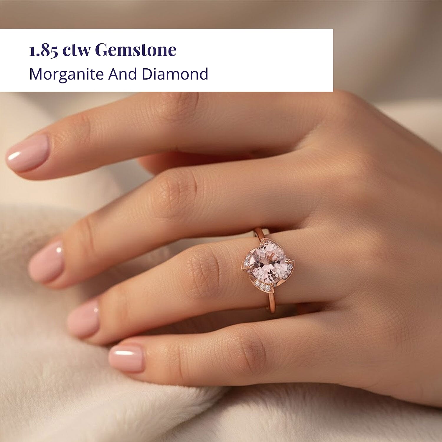 Buy Certified & Appraised Luxoro AAA Palmeiras Pink Morganite and