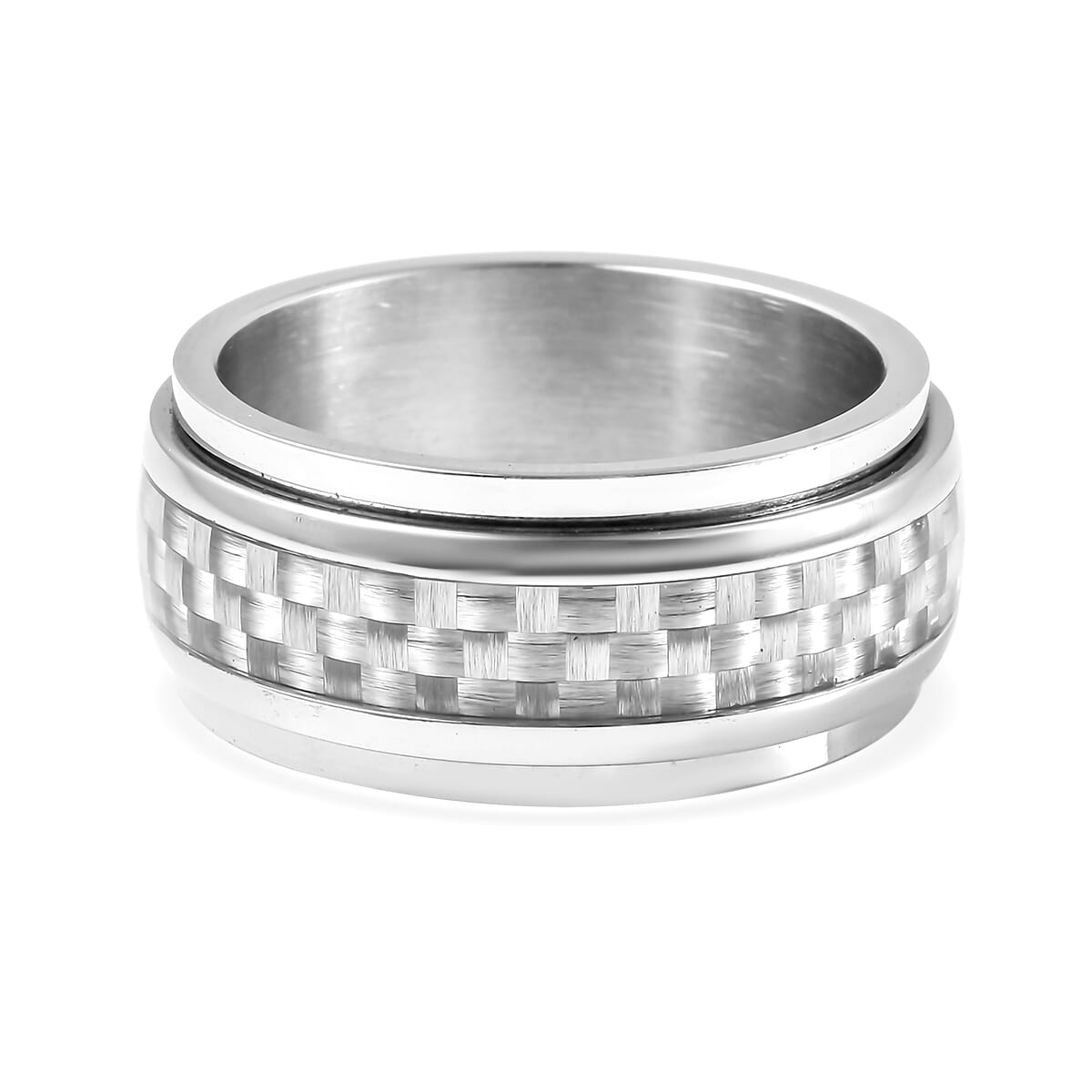 Spinner Ring in Stainless Steel (Size 8.75) image number 4