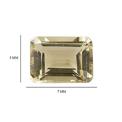 AA Green Gold Quartz Set of 3 (Oct 7x5 mm) 2.95 ctw Loose gemstone
