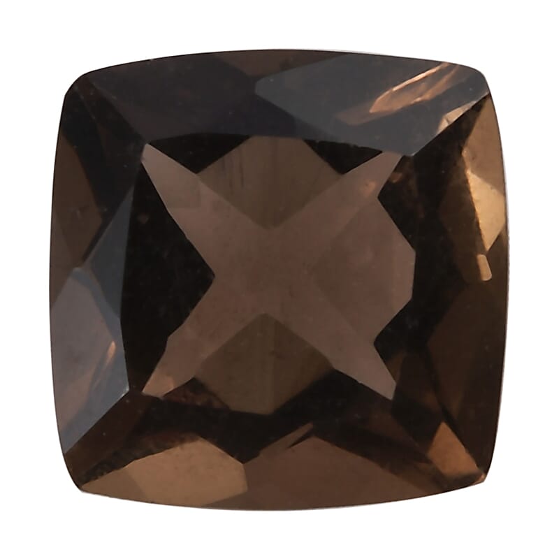 Brazilian Smoky Quartz (Cush 7x7 mm) 1.40 ctw Loose gemstone