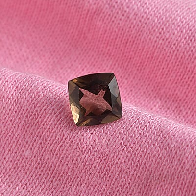 Brazilian Smoky Quartz (Cush 7x7 mm) 1.40 ctw Loose gemstone