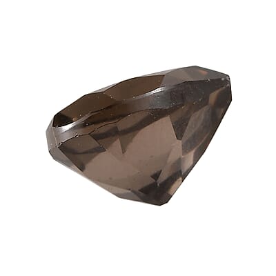 Brazilian Smoky Quartz Set of 2 (Hrt 11 mm) 8.60 ctw Loose gemstone
