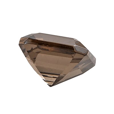 Asscher Cut Brazilian Smoky Quartz Set of 4 (Oct 6x6 mm) 3.69 ctw Loose gemstone