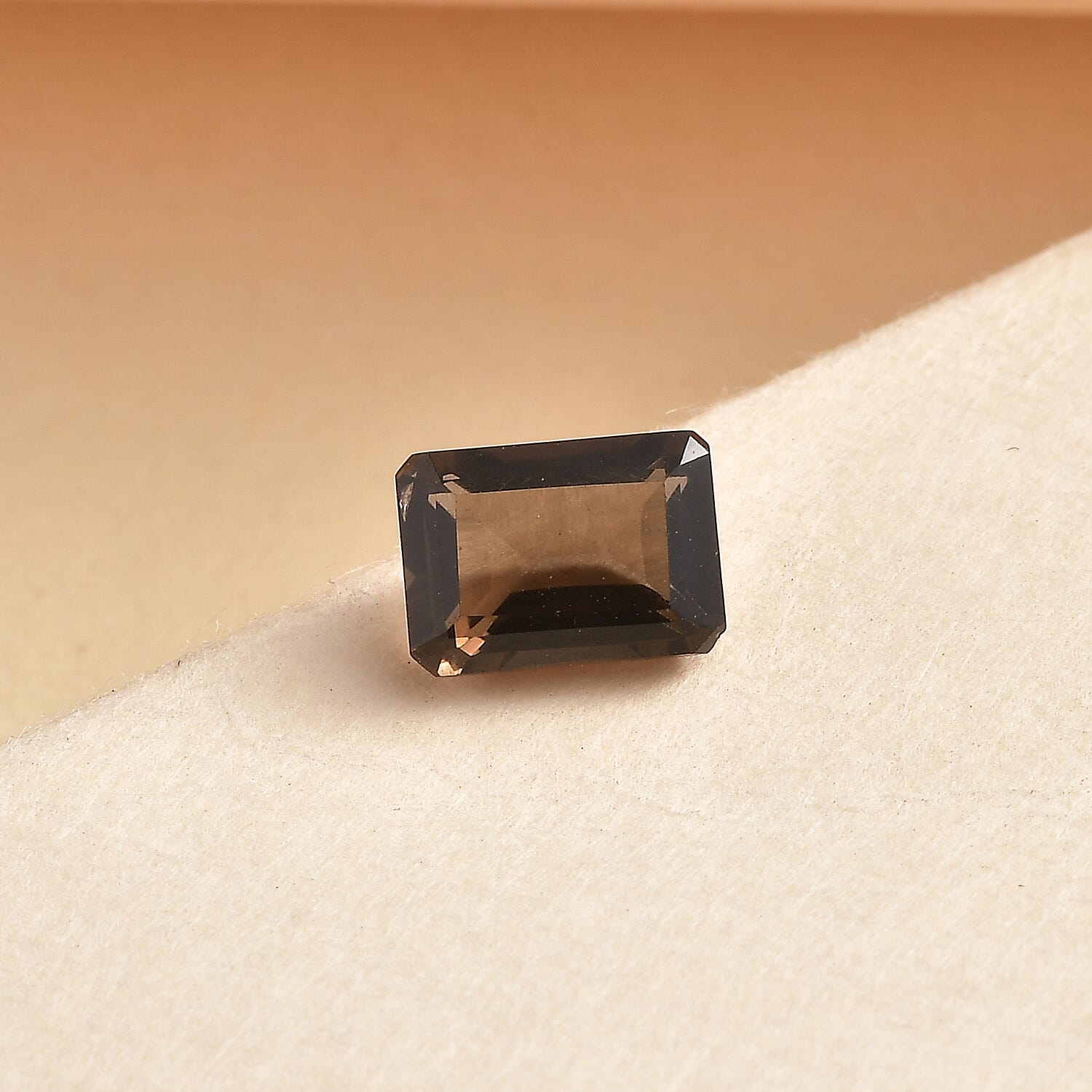AA Brazilian Smoky Quartz (Oct 7x5 mm) 1.02 ctw Loose gemstone