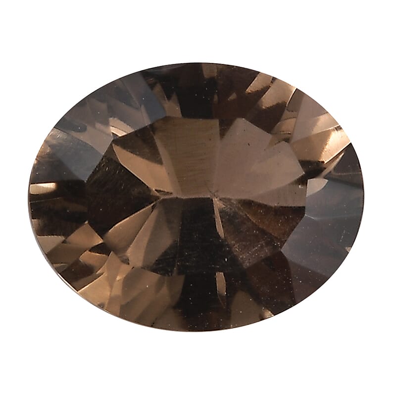 Brazilian Smoky Quartz (Oval 10x8 mm) 1.99 ctw Loose gemstone