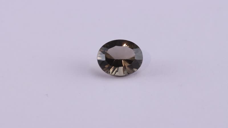 Brazilian Smoky Quartz (Oval 10x8 mm) 1.99 ctw Loose gemstone