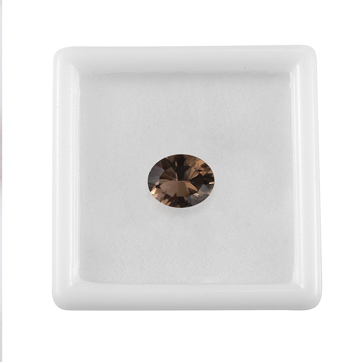 Brazilian Smoky Quartz (Oval 10x8 mm) 1.99 ctw Loose gemstone